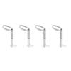 4 Pieces Stainless Steel Quick Release Pin Bimini Top Pin Boat Hardware for Boat Bimini Top Deck Hinge Rustproof