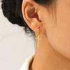 Серьги-кресты Подвеска Легкая Роскошь Высококачественные Висячие Серьги Универсальные Аксессуары из Титановой Стали Украшения для Женщин