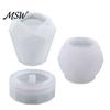 Fragrance Bottle Molds 2/3Pcs DIY Perfume Silicone Mold, Spray Making Mould, Pump Epoxy Casting Mold Container Resin Gift for Crafting Enthusiasts