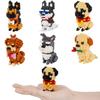 LULUFUN LULUFUN Dog Micro Animal Dog Set Mini Pet Puppy Kit DIY Model Men Women Building Block Set
