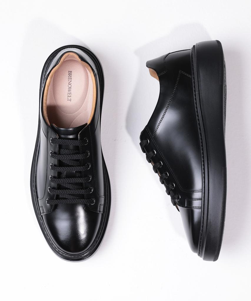 Brenowelt Real 7 Черные кроссовки-кеды с дополнительной стелькой All_Black 0209
