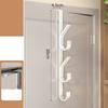 Over The Door Metal Hook Door Back Type Hat Coat Hanger New Door Hanging Hook  Home