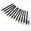 12 Colors Watercolor Brush Pens Set - Flexible Tip, Includes Water Brush & Travel Case