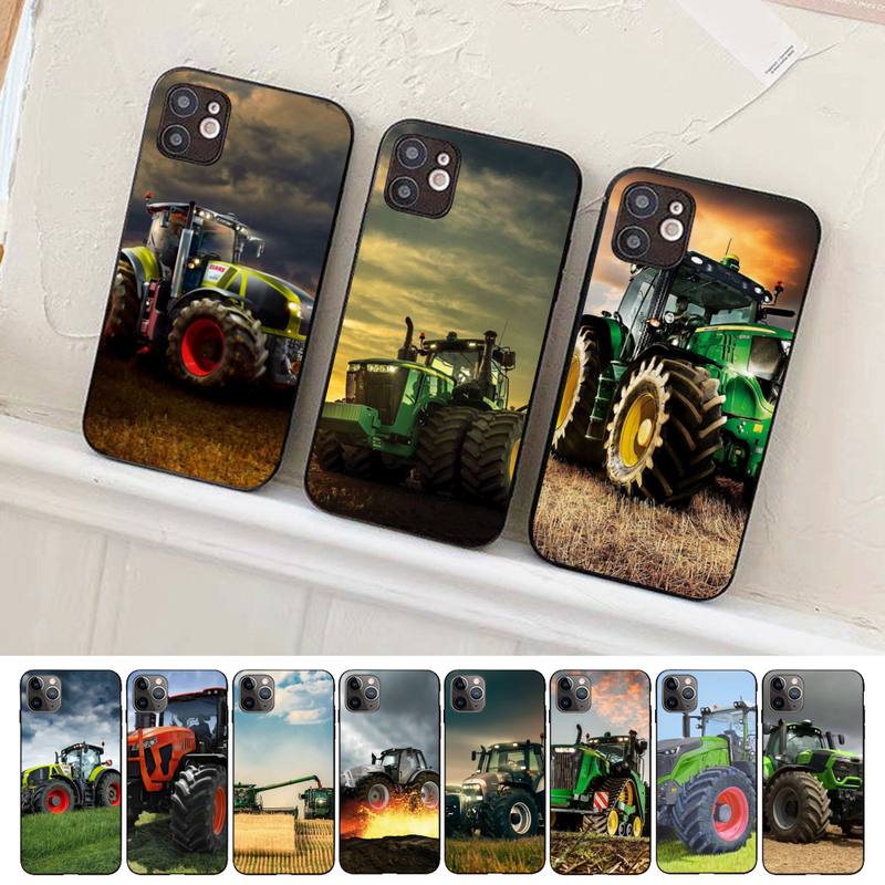 Чехол для телефона «Трактор» для iPhone 13 8 7 6S Plus X 5S SE 2020 XR 11 12 mini pro XS MAX