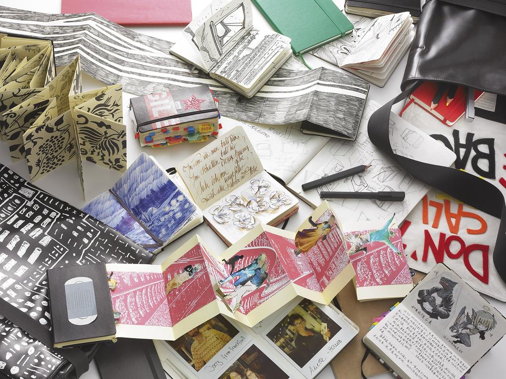 Moleskine Классический блокнот большого горизонтального формата x QP060, твердый переплет, в линейку, (13см 21см), Черный,