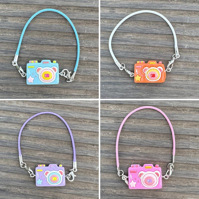 Творческий DIY камера игрушка кулон мультяшная камера подвесные украшения аксессуары мультяшная мини-модель сумка ключ аксессуар подарки
