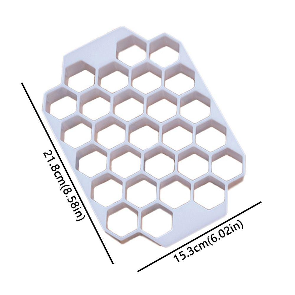 27 Holes Pastry Divider Quick Efficient Honeycomb Divider Dumpling Maker Mold  Wontons Making