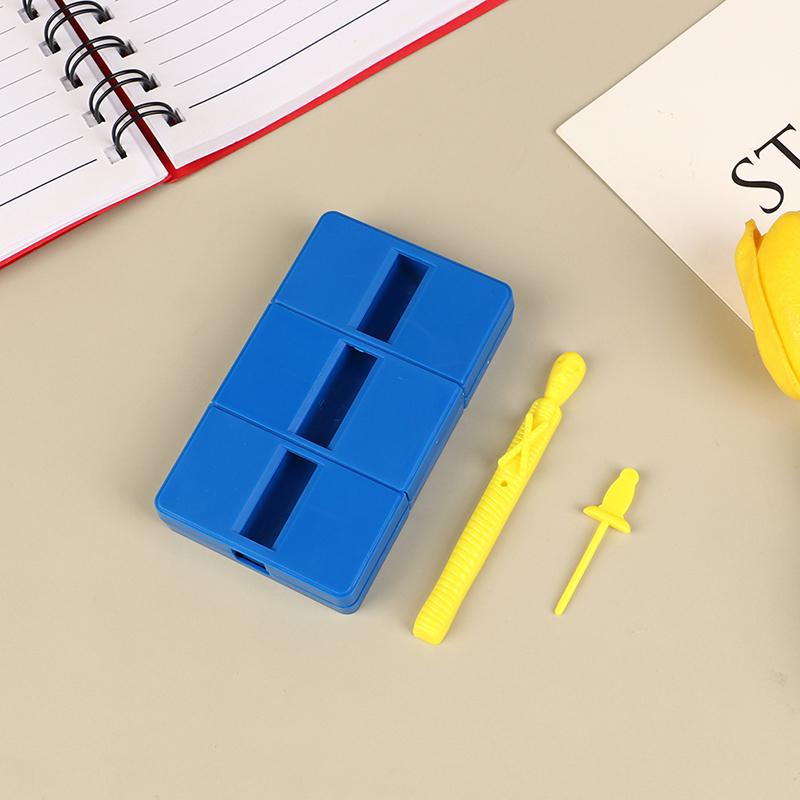 Коробка для фокусов Мумия Разрезанная на три секции Восстановление Волшебный трюк Реквизит Игрушки