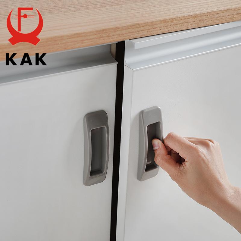 KAK 2 шт. Клейкая многоцелевая ручка для оконного шкафа стеклянной двери Ручка для раздвижной двери без гвоздей Мебельная ручка Фурнитура