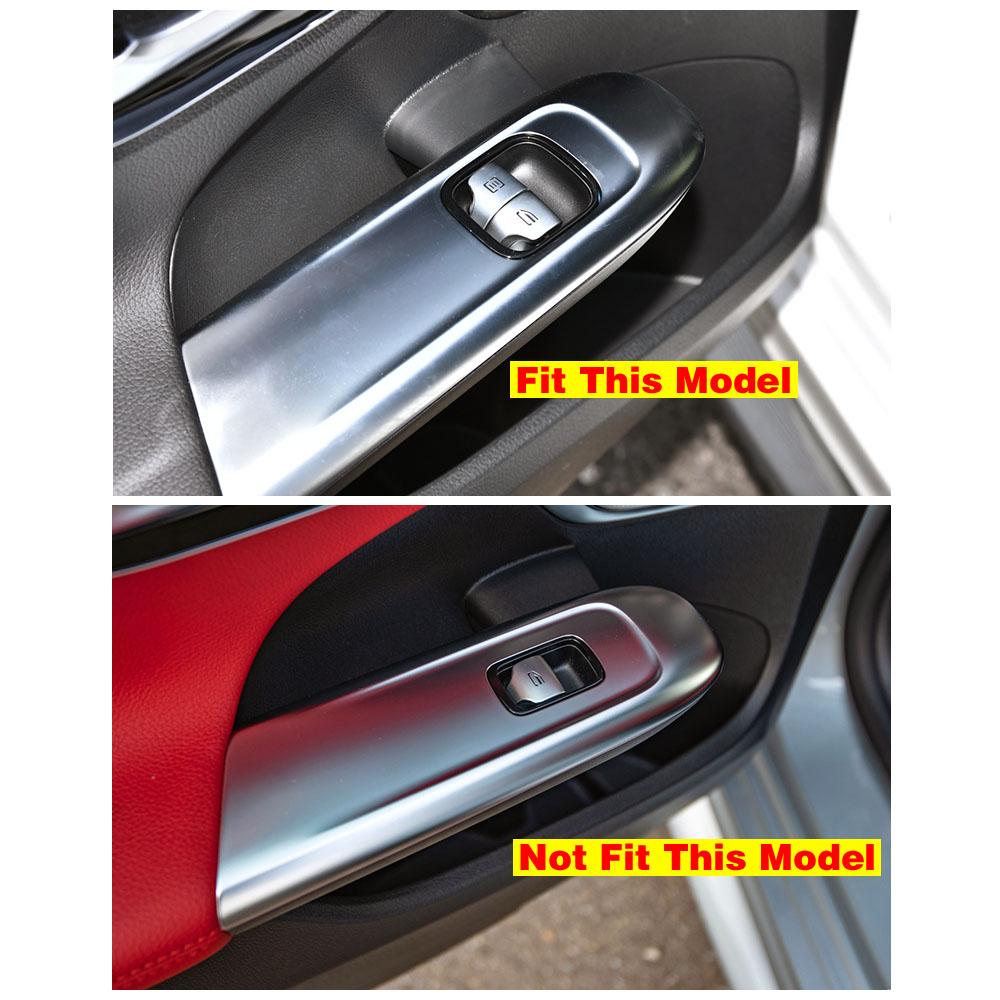 For Mercedes Benz C Class LHD W206 S206 C43 AMG 2024 2024 Car Car Window Lift Switch Button Panel Frame Cover Trim Anti Scratch