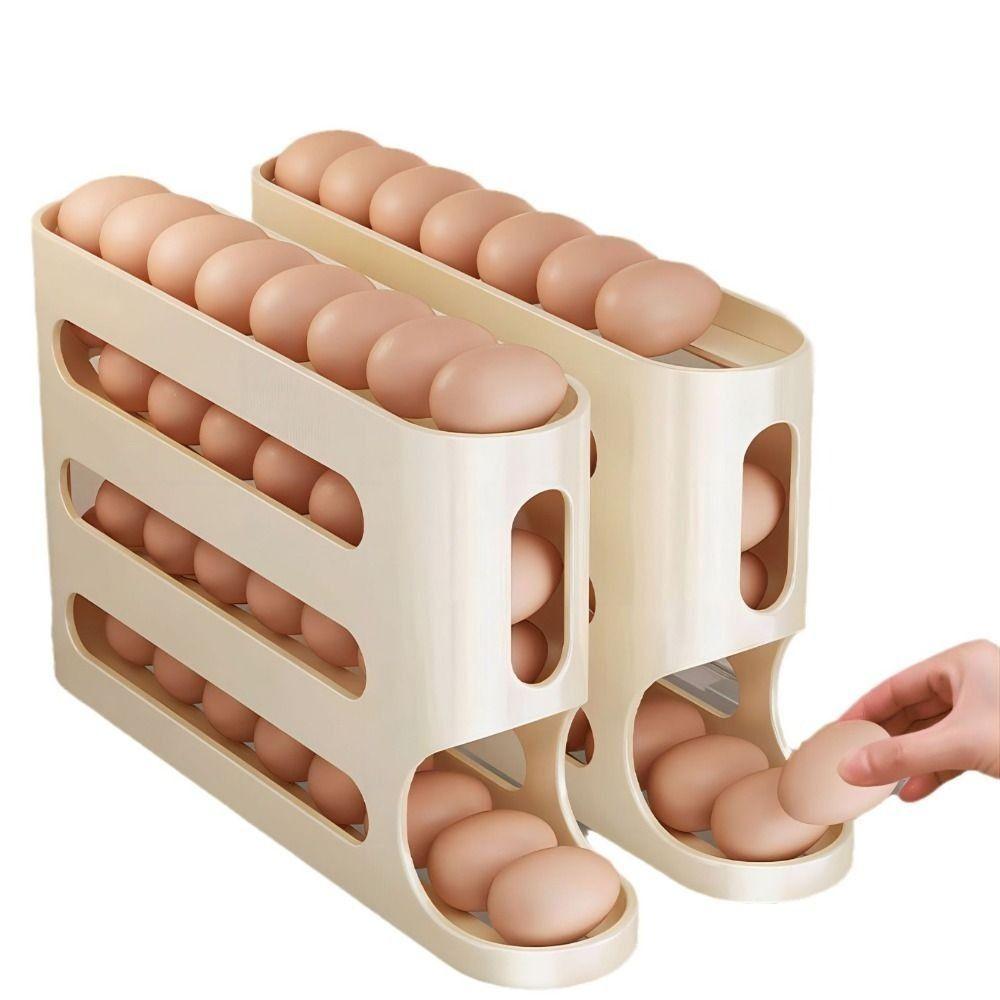Household Egg Storage Box Large-capacity Refrigerator Organizer Egg Dispenser Refrigerator
