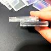10Pcs Fashion DIY Square Clear Protector Containers Storage Boxes Coins Case Cards Collection
