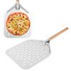 Hollow Pizza Peel Long Handle Pizza Shovel Large Surface Stainless Steel