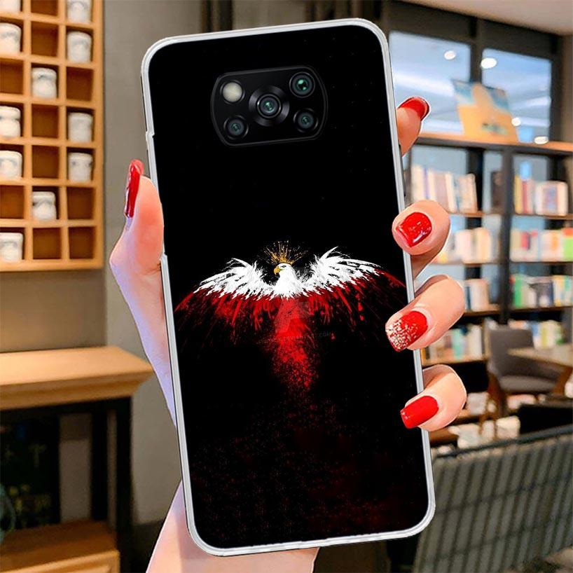 Poland Flag Cover Phone Case For Xiaomi Poco F7 Ultra X7 X6 X5 Pro M7 Redmi 15C 15 13C 13 12C 12 10C 10 9A 9C 9T 9 Shell Poco X7