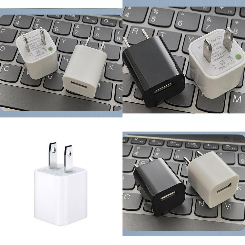 Универсальный USB-адаптер-зарядное устройство 5V 1A для смартфонов и мелкой бытовой техники с сертификацией FCC CE