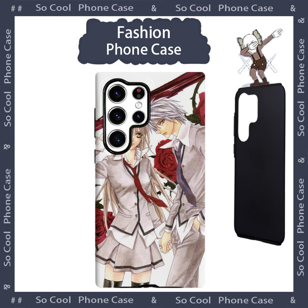 Vampire knight Classic cool Phone Case 2-in-1 Glossy shell For Samsung Galaxy S25 S24 S23 S22 S21 Plus Ultra