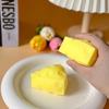 Сжималка-сжималка веселая имитация сыра, антистресс-игрушка, сырное тесто медленного восстановления, снятие тревоги, веселый подарок