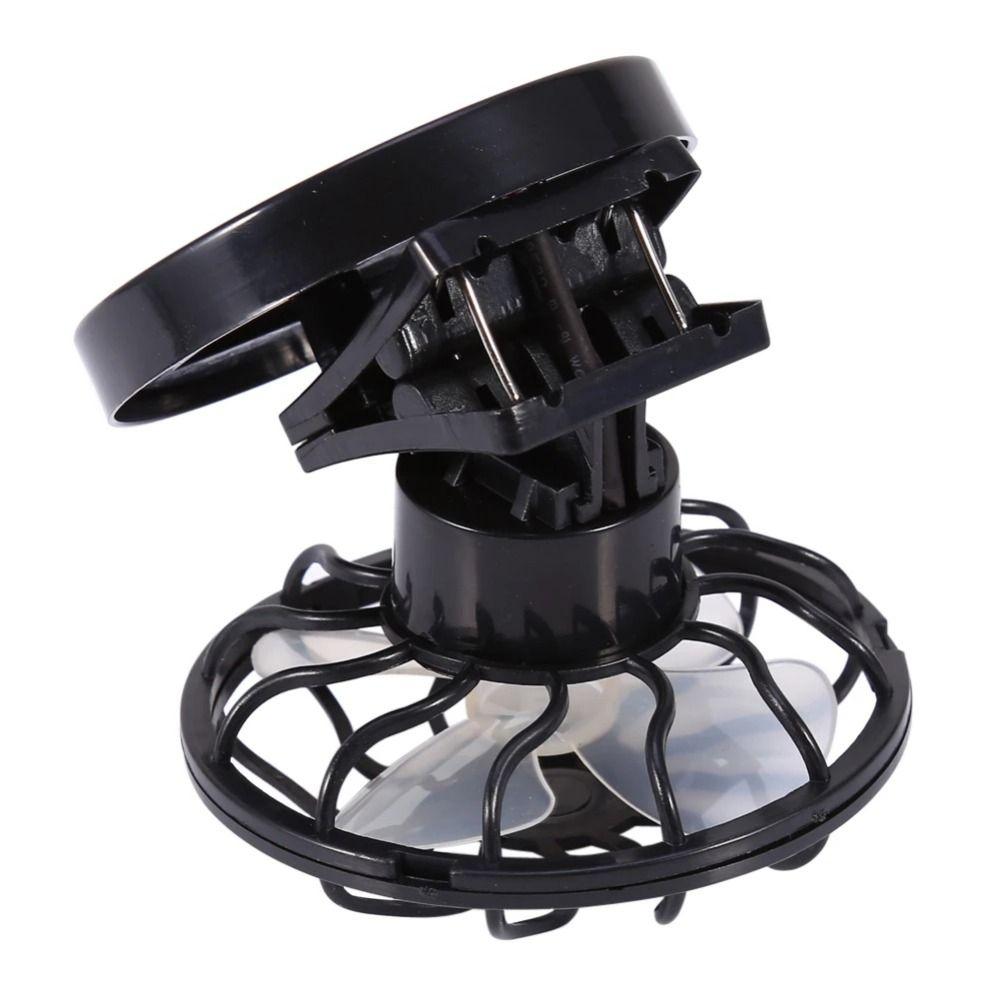 Solar Energy Panel Portable Clip Fan Clip-On Outdoor Solar Fan Personal Mini Solar Fan  Summer