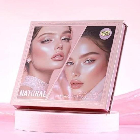 Палетка теней для макияжа 24 цвета North Meiji Cosmetic - Женщины Девушки Подростки Хэллоуин Вечеринка Путешествия Повседневное использование