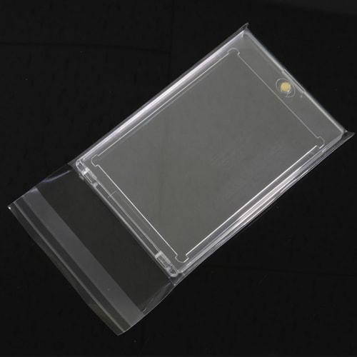 Hogodus Magnetic Loader Sleeves, 100 Sleeves, Custom Design, Compatible with 35PT/MTG/Duel Masters/Yu-Gi-Oh!, OPP Bags, Crystal Packs, Protective, Scr