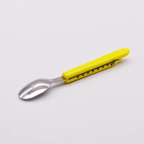 Daiwa Toy Shinkansen Train Spoon, Approx. 15.5cm, 923 Series Doctor Yellow, Made In Japan, Tableware Train NS-05