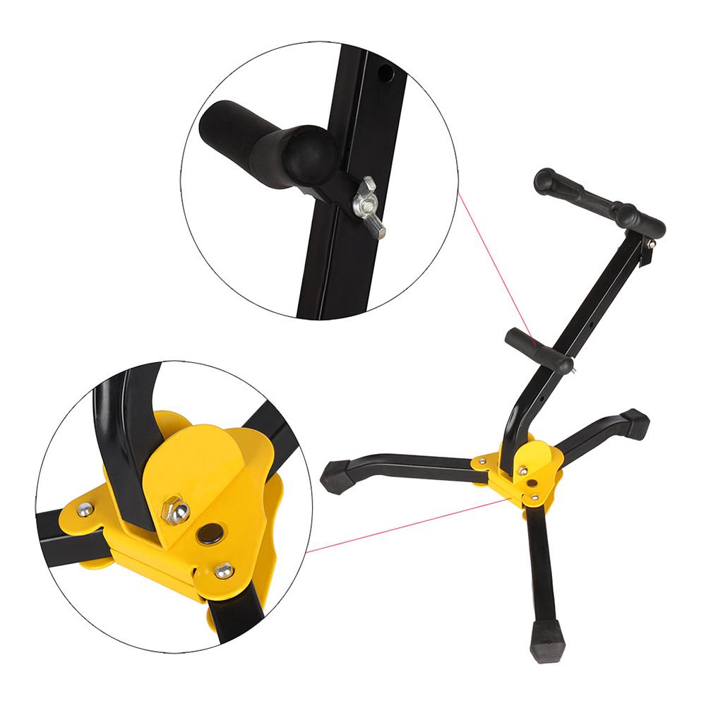 Складная металлическая напольная подставка для тенор-саксофона-альт-саксофона и держателя штатива