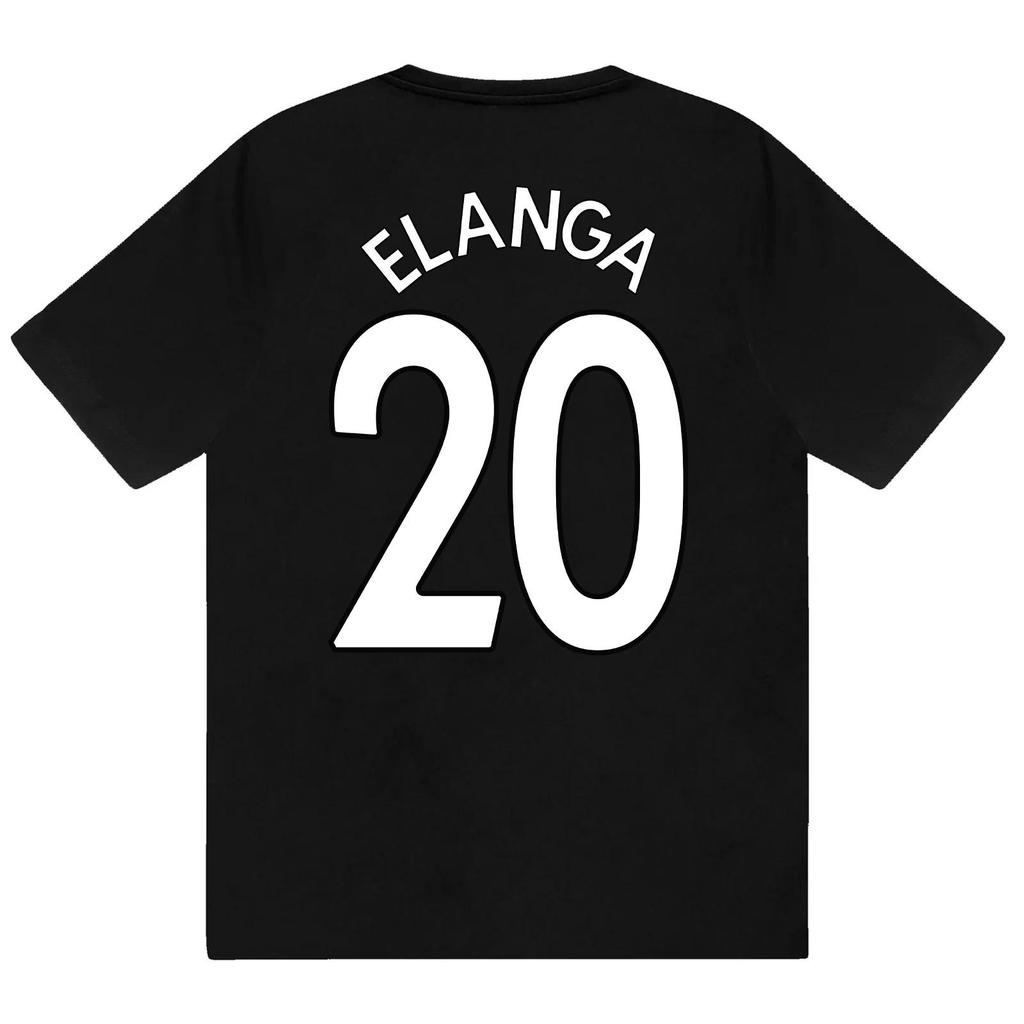 Newcastle United FC Boys Elanga 20 Sublimated Short Pyjama Set