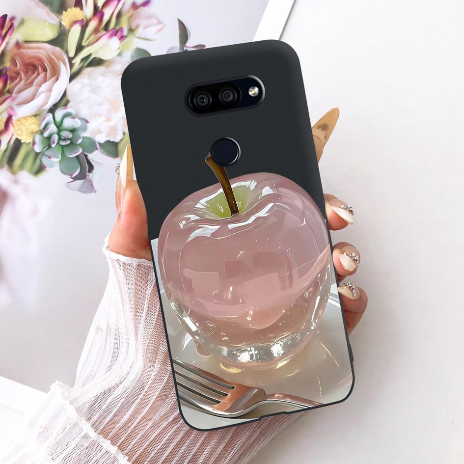 For LG K40s 2019 Case New Fashion Flower Butterfly Soft Silicone Matte Cover For LG K40s K 40s Funda on LGK40s Shockproof Bumper