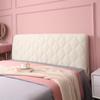 All -Inclusive Super Soft Plush Quilted Head Cover Thicken Velvet Headboard Cover Nordic Universal Bed Back Dust Protector Cover