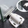 Single Head Magnetic Catches Closures Glass Door Hinge Clamp Magnetic Push To Open Touch Latches Furniture Hardware