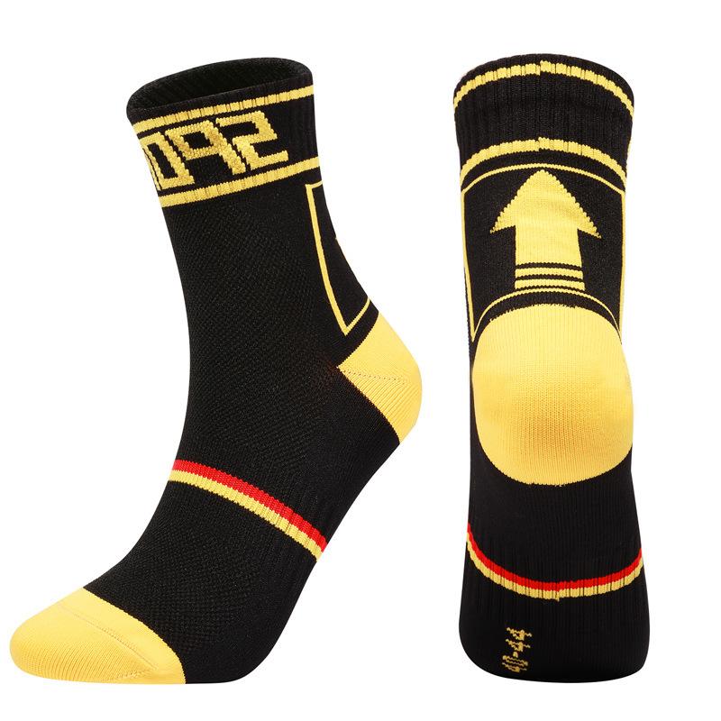 Профессиональные спортивные носки для велосипеда Мужские/Женские Дышащие для бега Марафона Активного отдыха Фитнеса Путешествий Ходьбы Носки-гольфы