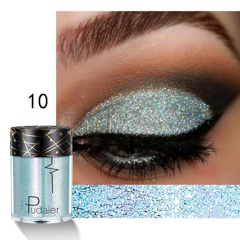 Shiny Ray Holographic Sequins Glitter Shimmer Pigment Eye Shadow Tattoo Lip Nail Body Glitter Festival Party Eye Makeup Powder