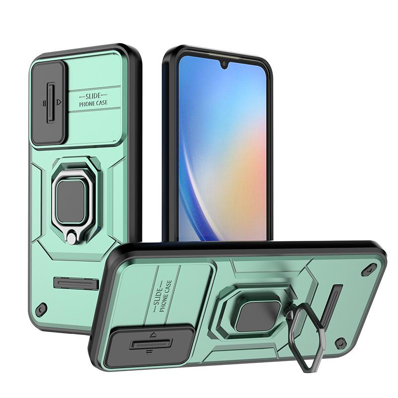 Для Samsung Galaxy A14 A24 A34 A54 M34 A13 чехол противоударный бронированный магнитный держатель кольцо чехол для Galaxy A 14 34 54 слайдер объектив Coque