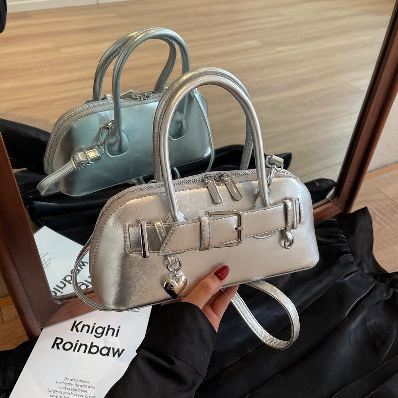 Премиальная сумка-тоут женская большой вместимости 2025 новая весна-лето нишевый дизайн сумка-мессенджер повседневная сумка-ракушка