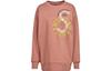 adidas X Stella McCartney Толстовки Унисекс Красно-коричневые С круглым вырезом Умеренный Обычный IB5887