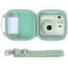Lebakort Storage Case Compatible with Fujifilm Instax Mini 12/11 Instant Cameras (Mint Green Case)