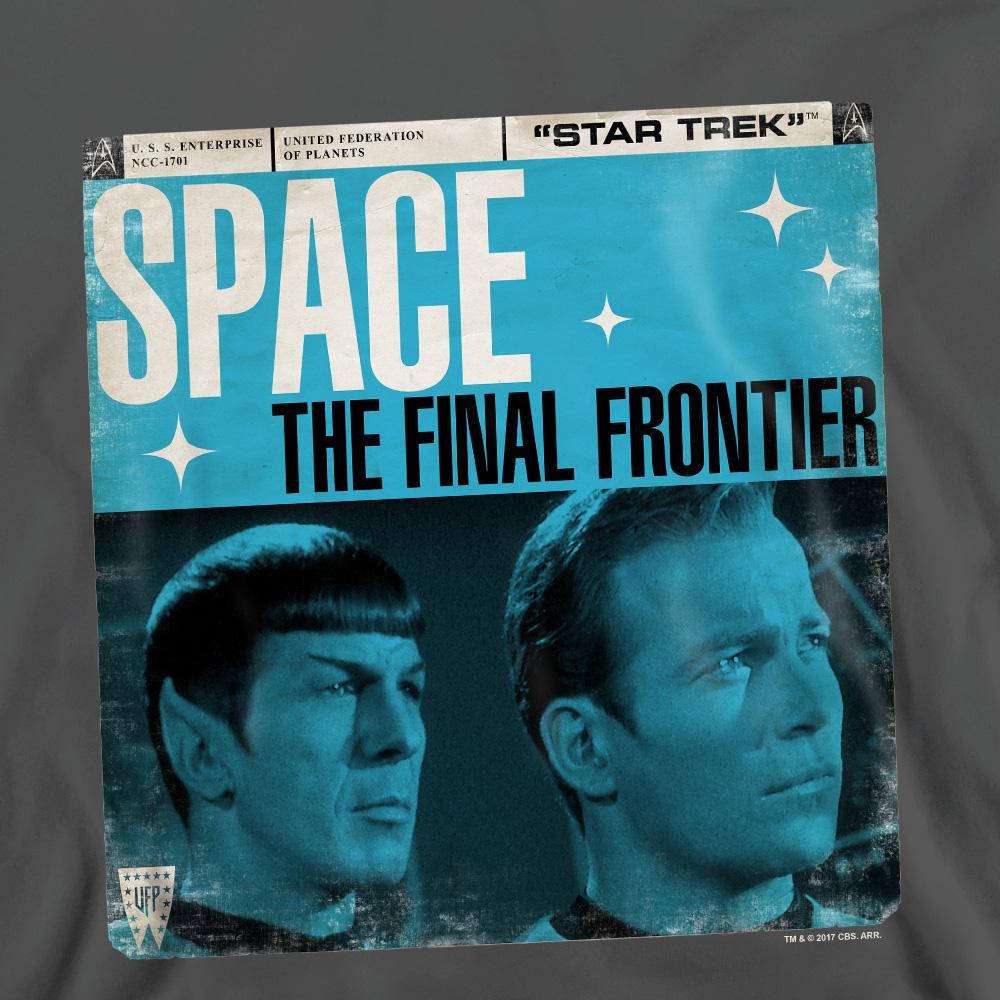 Star Trek Unisex Adult Final Frontier Cover Sweatshirt