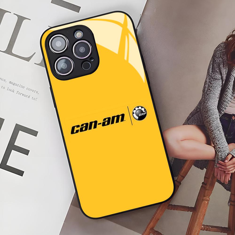 Чехол для телефона Can-Am Wild Car Crazy для Iphone 17 Air 16 15 14 12 11 13 Pro Max Mini Se Стеклянная крышка Puls