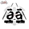 Motorcycle Fairing Shell Sticker Decal Customized Line Hollow Full Car Logo decals kit For Aprilia RS660 RS 660