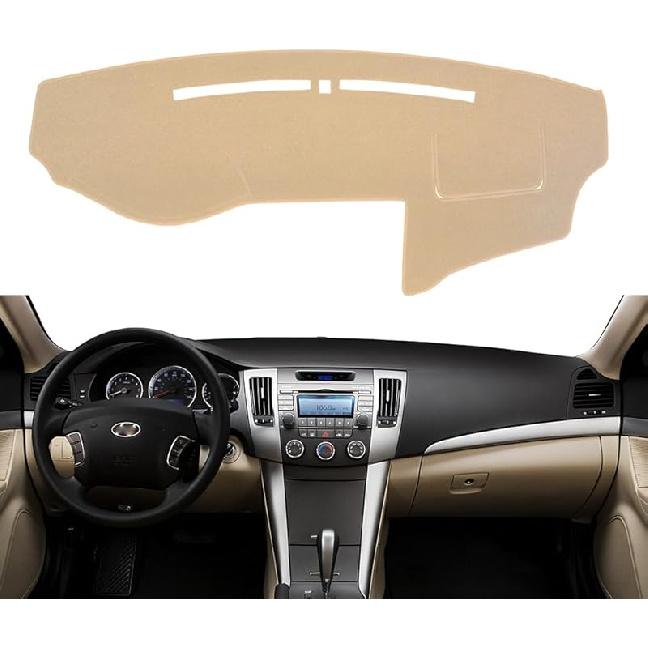 Dash Cover Mat  Fit For Hyundai Sonata 2011 2012 2013 2014 With Cutout For Speakers, Dashboard Cover Pad Protector