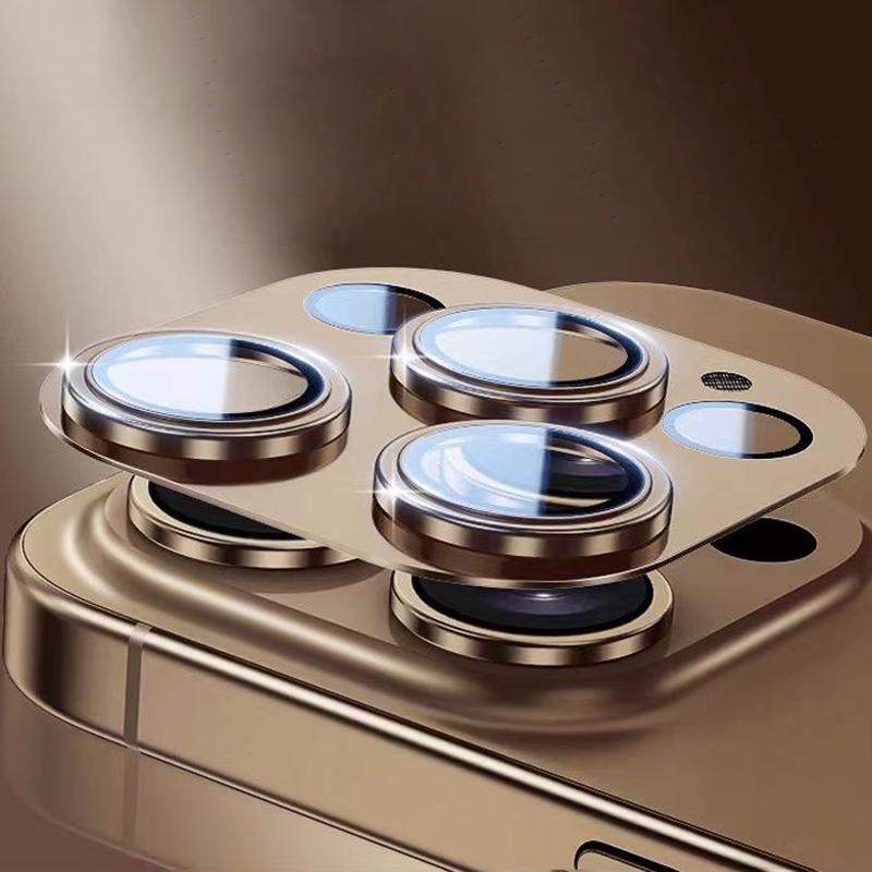 Роскошная металлическая закаленная стеклянная защитная пленка для объектива камеры для iPhone 16 15 14 Plus 13 12 Mini 11 Pro Max Plus, аксессуар для телефона