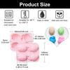 Human Heart Brain Silicone Molds Halloween 3D Organ Shape Chocolate Candy Pudding  Ice Cube Tray Cupcake Cake Decoration Tools