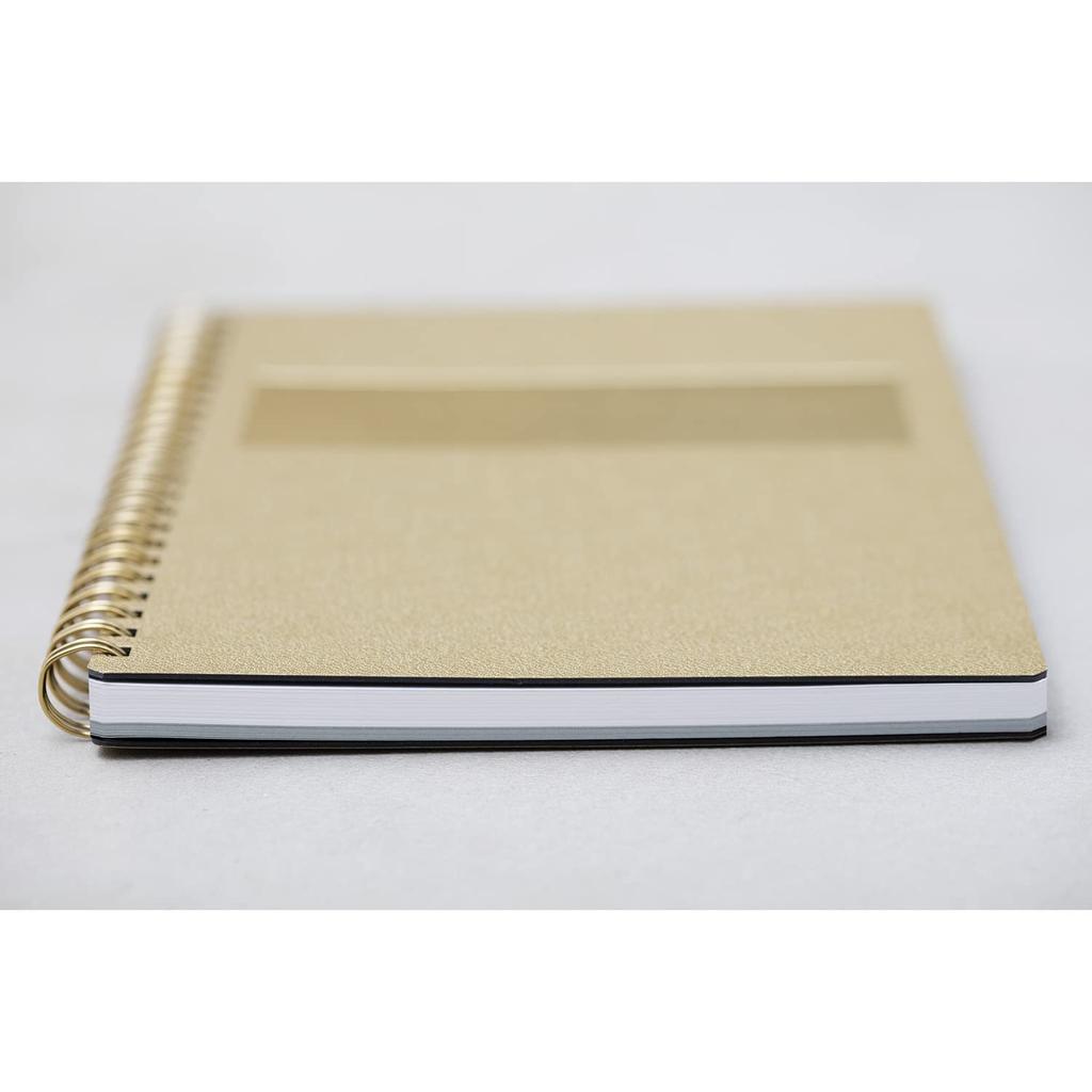 Купюра Maruman Grand Jete A5 8 мм с горизонтальной линейкой, гладкая золотая + GJN01-12