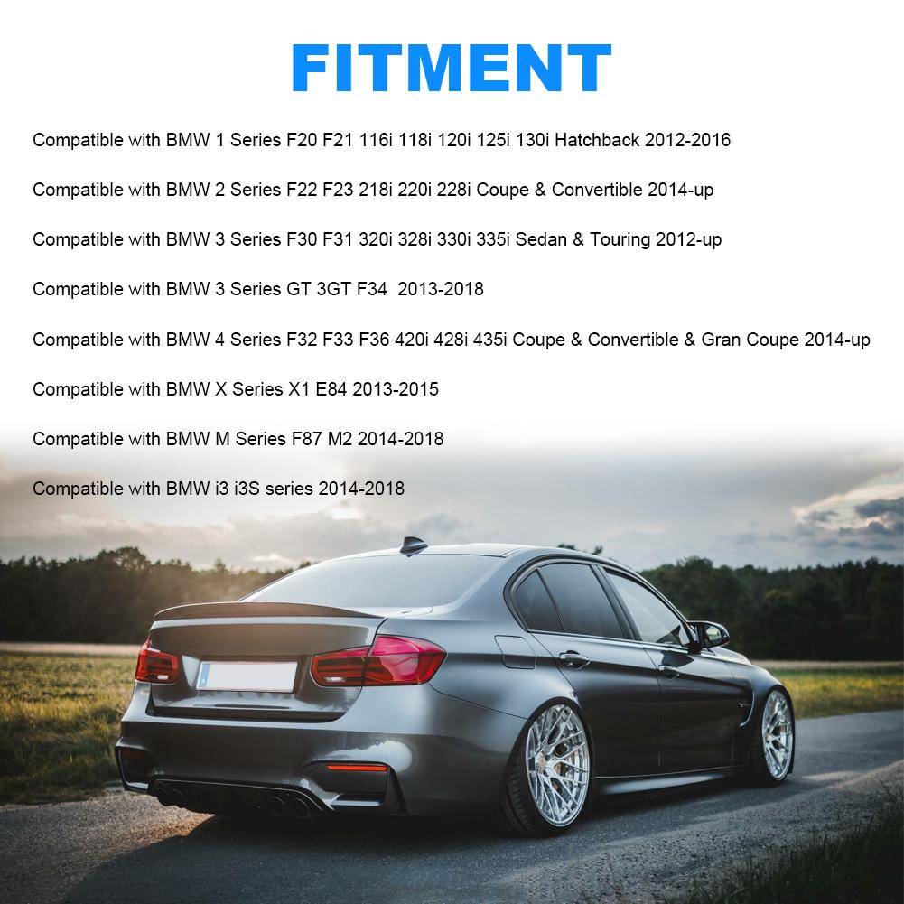 2 шт. крышка зеркала заднего вида, черная крышка из углеродного волокна для BMW серии 1 2 3 4 XM 220i 328i 420i F20 F21 F22 F23 F30 F32 F33 F36