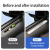 ZEEKR 7X door outlet protective cover, metal protection, dustproof, anti-blockage, automotive interior accessories
