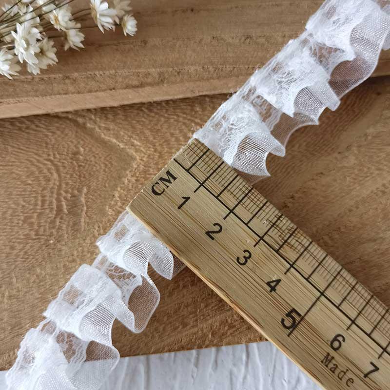 Белое кружево двухслойная детская одежда DIY аксессуары: Украшения для альбомов и вырезов горловины