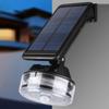 Solar Wall Mount Lamp Multifunctional Light Sensor Pathway Lighting Lamp Adjustable Angle Outdoor Wall Lamp for Backyard Patio