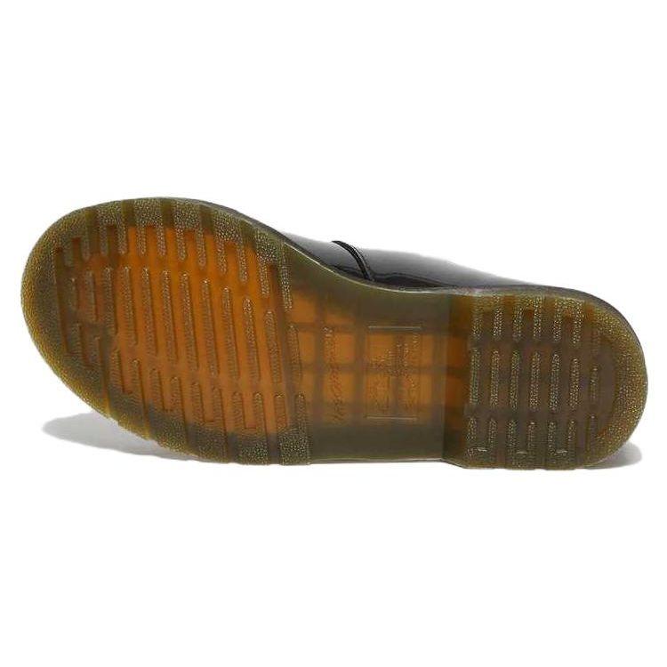 Dr. Martens Кожаные туфли-балетки с регулируемой пряжкой, женские, черные 12916002