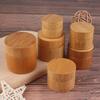 Bamboo Bottle Cream Nail Art Mask Cream Empty Cosmetic Container Storage Box