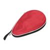M METERXITY Table Tennis Racket Cover - Gourd Shaped Table Tennis Racket Case Bag for Storage Organization 11 X 7" Red